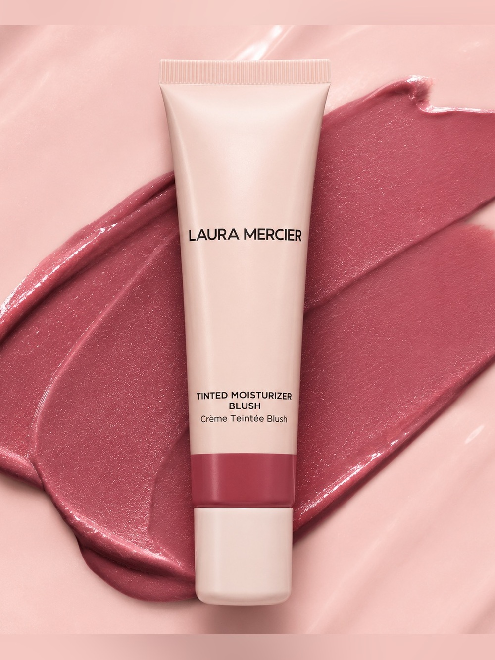 LAURA MECIER Tinted Moisturizer Blush — Parasol - Shimmering Fuchsia✨ NIB